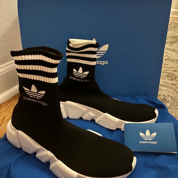 NWT Balenciaga X Adidas high top sneaker - Picture 2 of 8